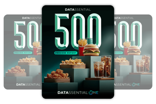 Datassential 500 top restaurant chains in the U.S.